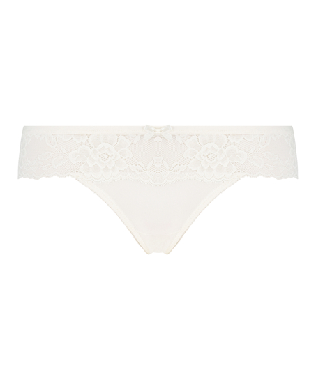 Bianca Boxer Thong, White
