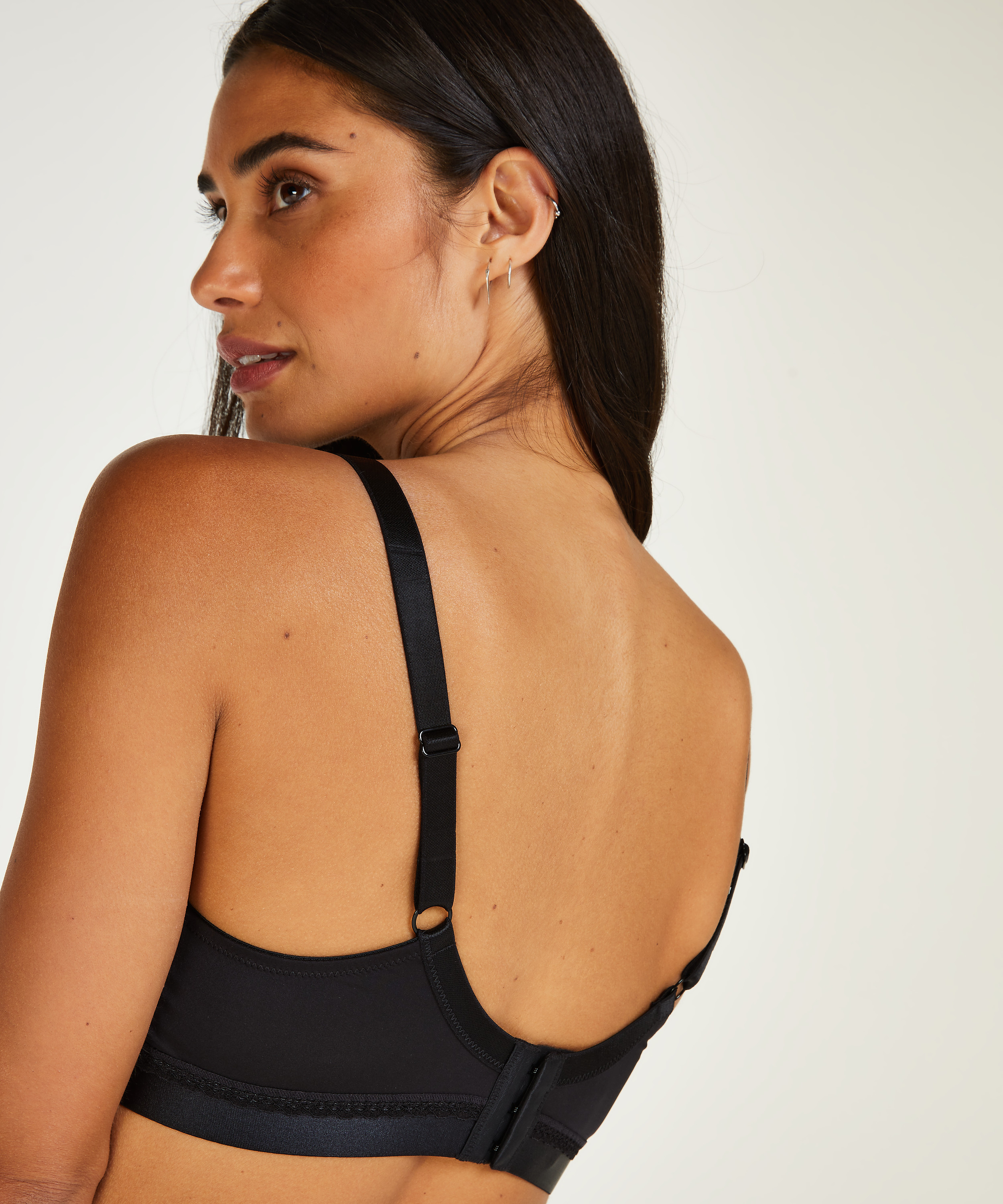 Erica prosthetic underwireless bra, Black, main