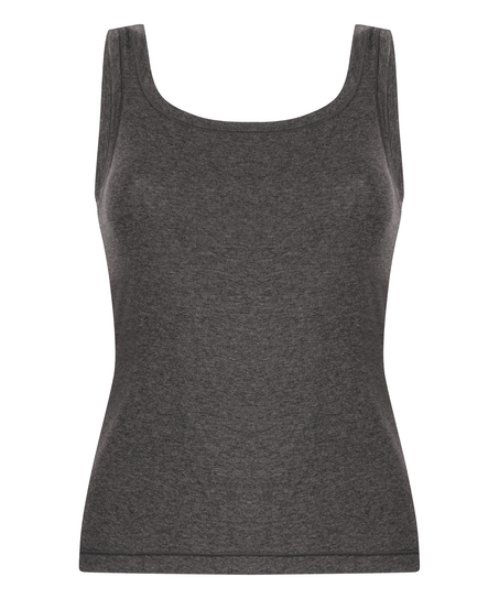 Singlet Tanktop Soft Cotton, Gray