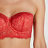Yumi Padded Underwired Bra, Red