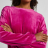 Velours Top, Pink