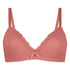 Lola Padded Non-Wired Bra, Pink