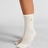 Modal Crew Socks, White