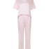 Pyjama Set Cotton Print, Pink