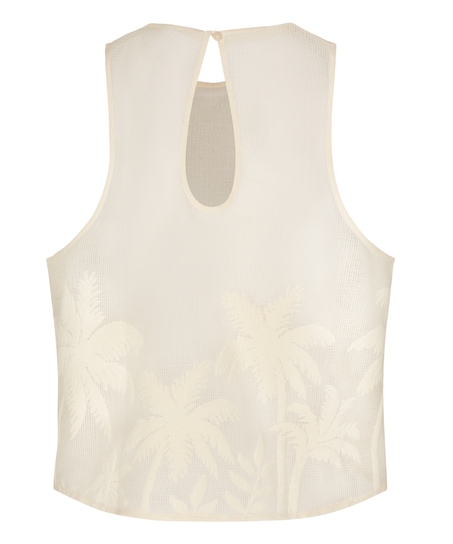 Beach Top Palm, White