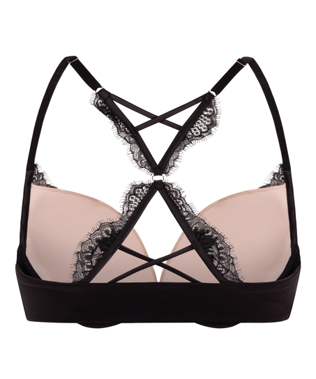 Cynthia Padded Underwired Bra, Black