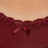 V-Shaped Microfibre Brazilian, Red
