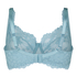 Daisy Non-Padded Underwired Bra, Blue