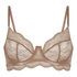Isabelle Non-Padded Underwired Bra, Brown