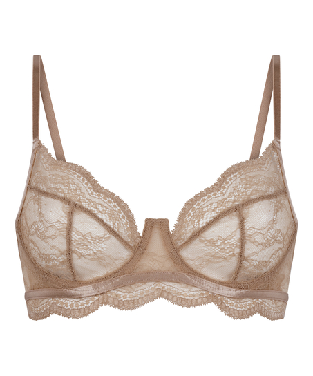 Isabelle Non-Padded Underwired Bra, Brown