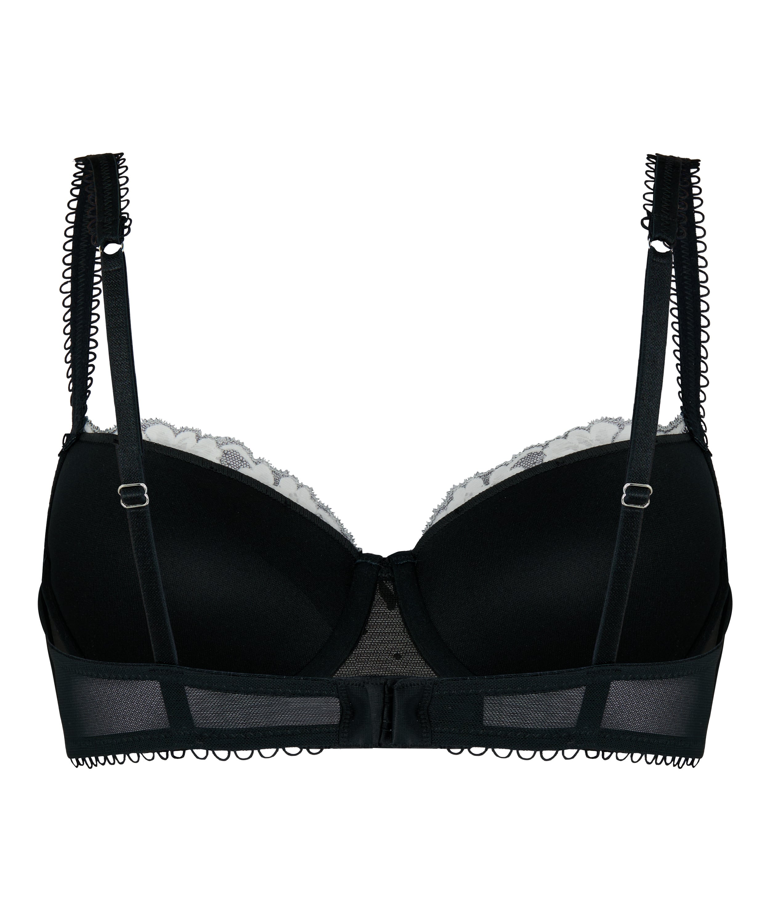Padded Underwired Bra Lindi, Black, main