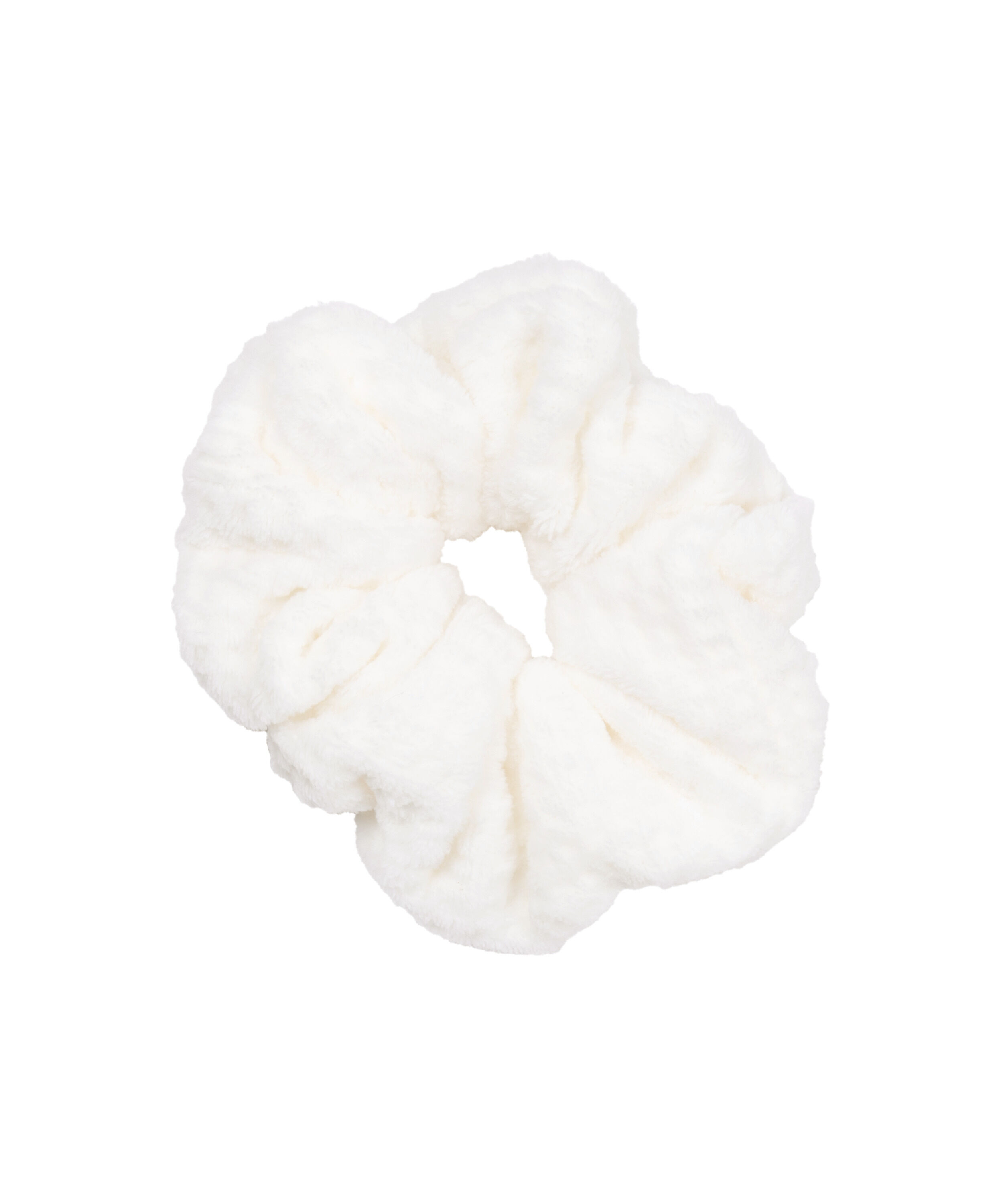 Headband and Scrunchie, White
