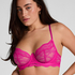 Isabelle Non-Padded Underwired Bra, Pink