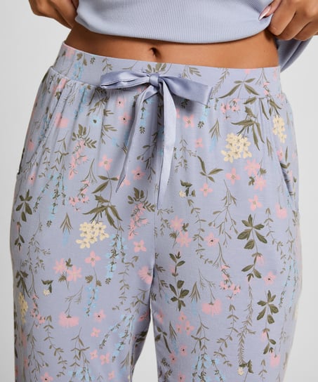 Jersey Pyjama Pants, Purple