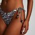 Doha High-Leg Bikini Bottoms, White