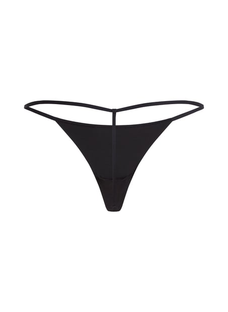 Seamless thong, Black
