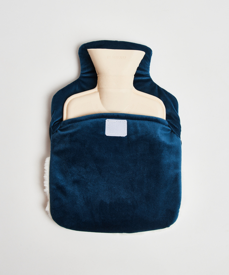 Hot water bottle, Blue
