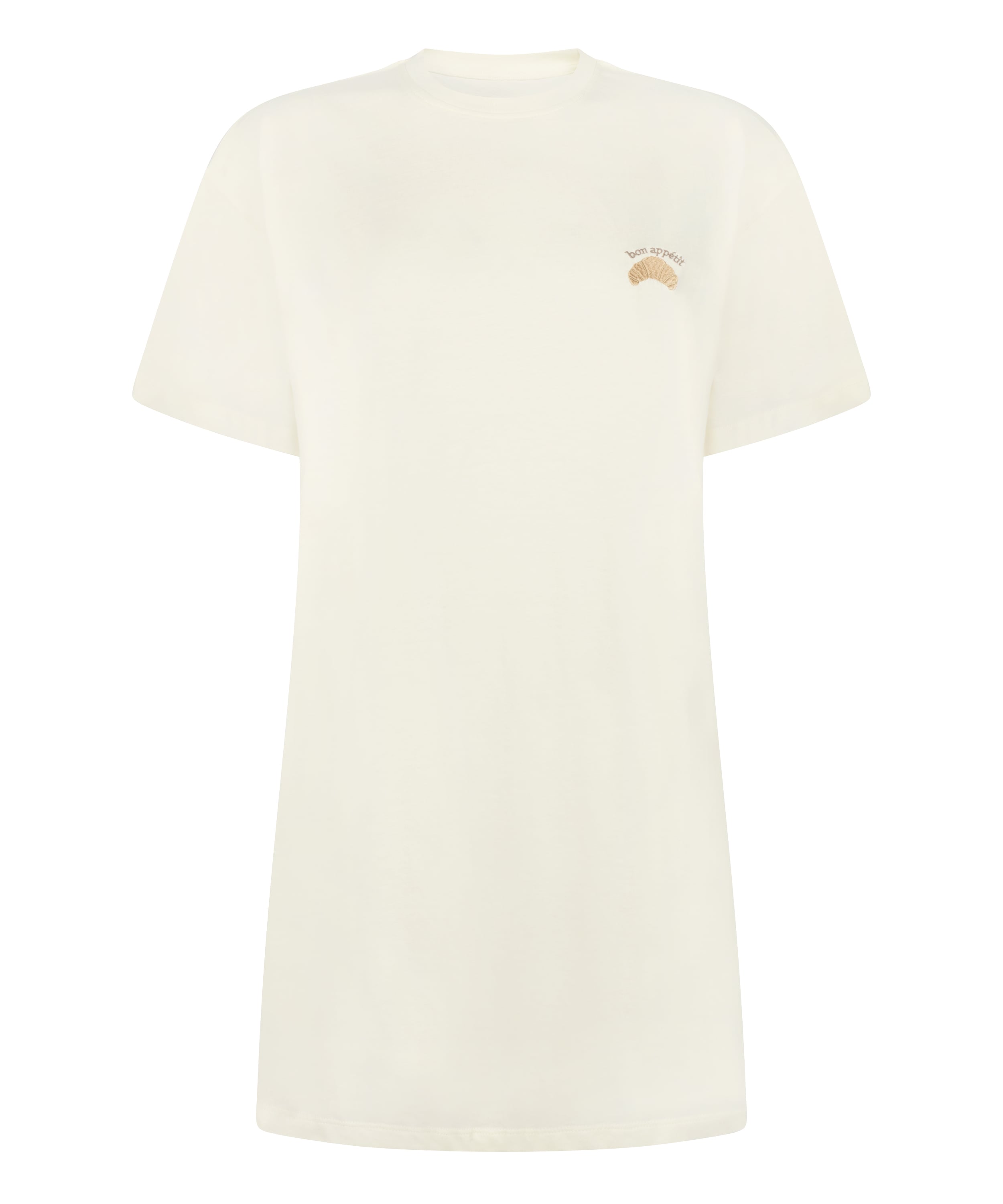 Roundneck Nightshirt, Yellow, main