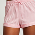 Satin pyjama shorts, Pink
