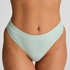 Dianne High Leg Thong, Green
