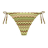 Alcapulco High-Leg Bikini Bottoms, Green