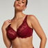 Diva Non-Padded Underwired Bra, Red