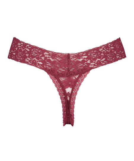Extra Low V-Thong, Red