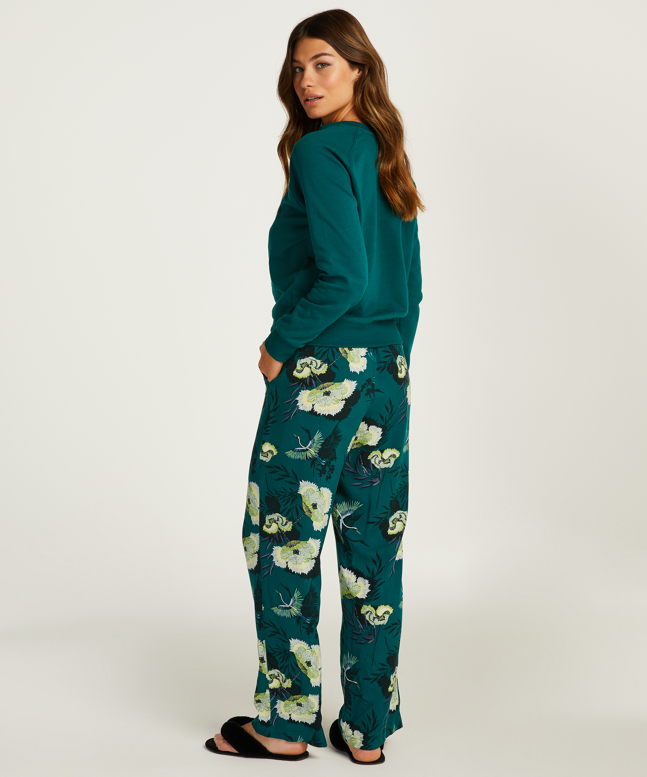 Long sleeve top Sweat Desert, Gray, main