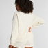 Short Sporty Fleece, White