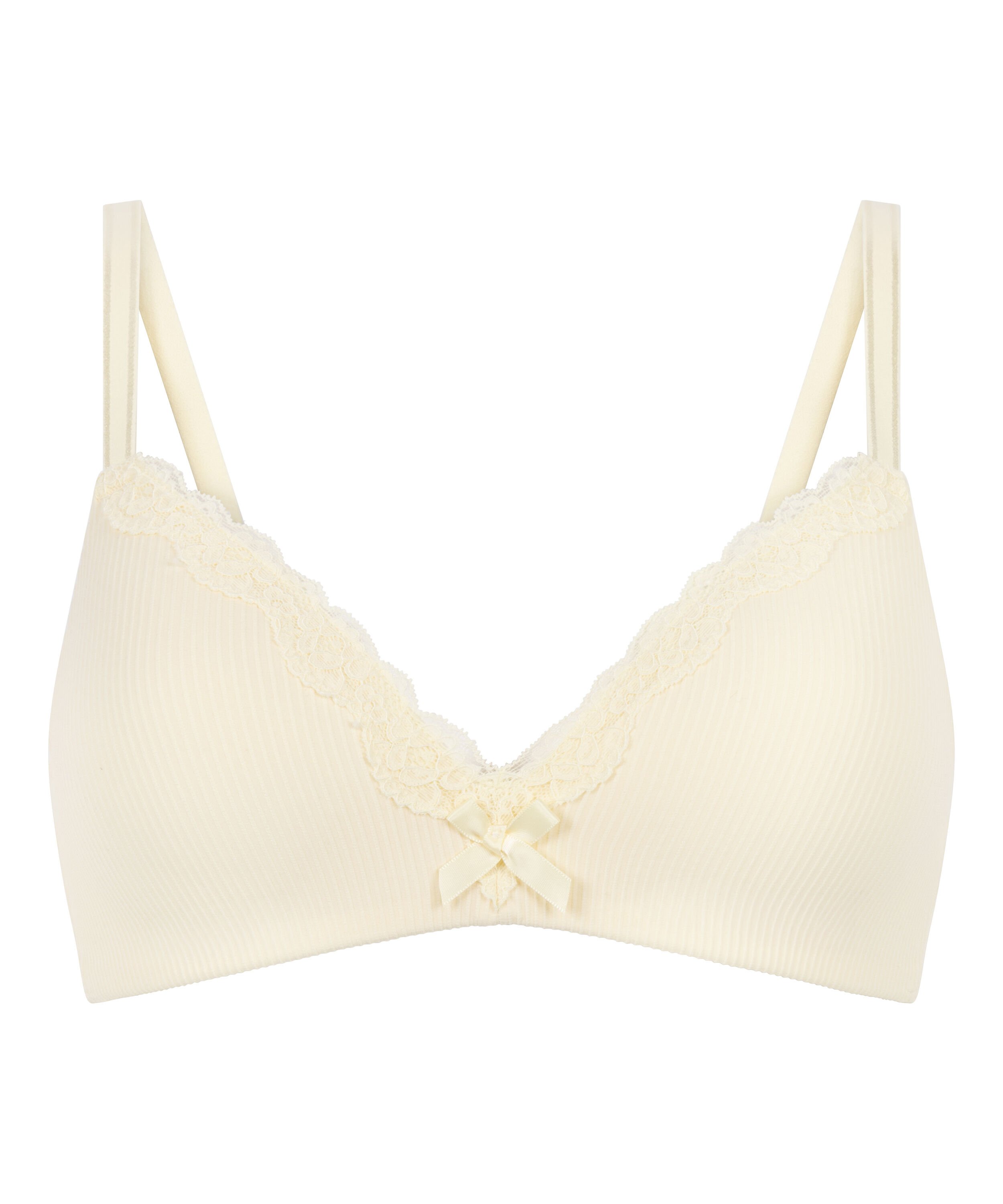 Lola Padded Non-Wired Bra, Yellow