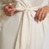 Kimono Long Satin Valerie, White