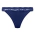 Lace & Shine Thong, Blue