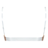 Transparent Back Padded Underwired Bra, Beige