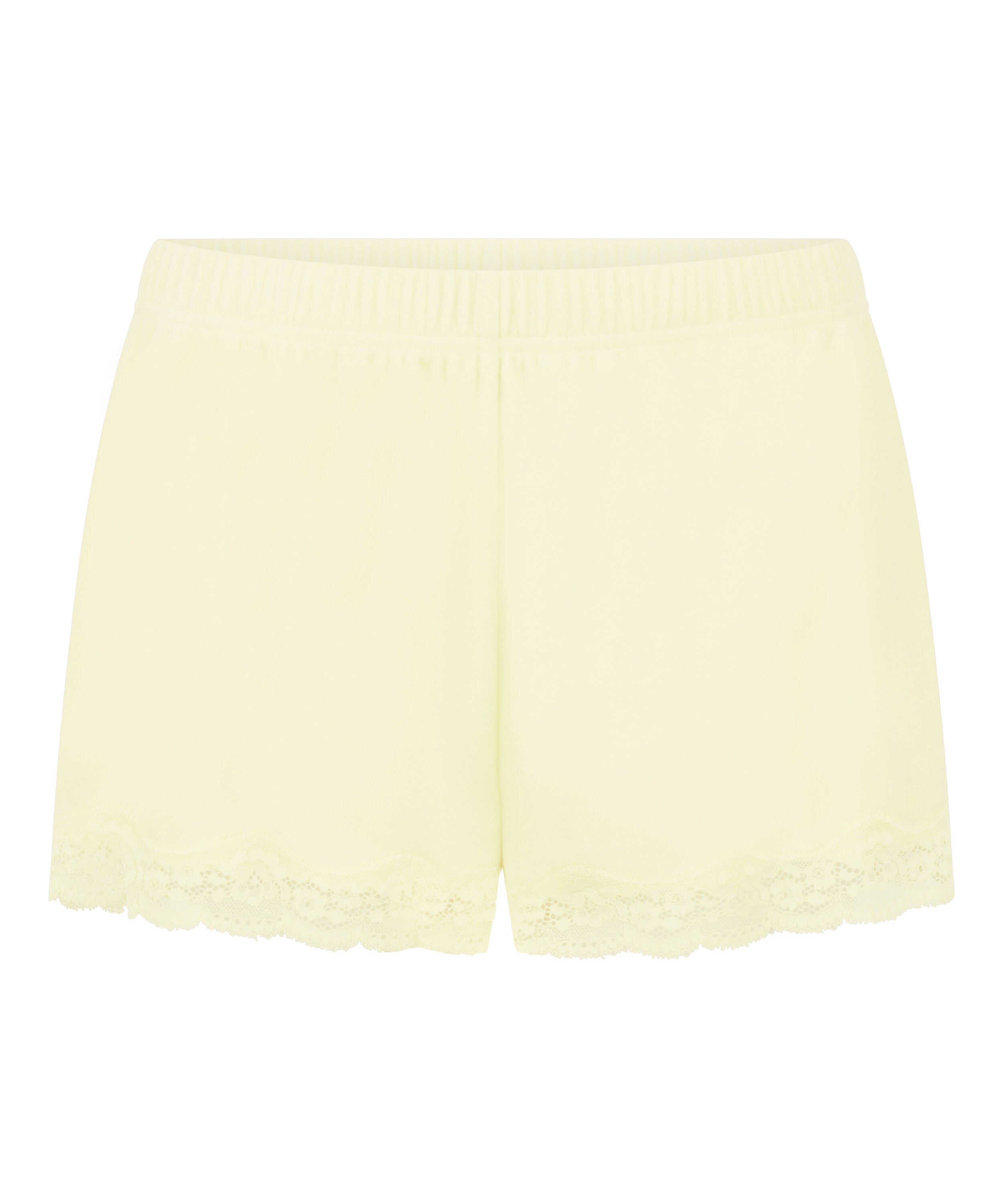 Short Velours Lace, Yellow