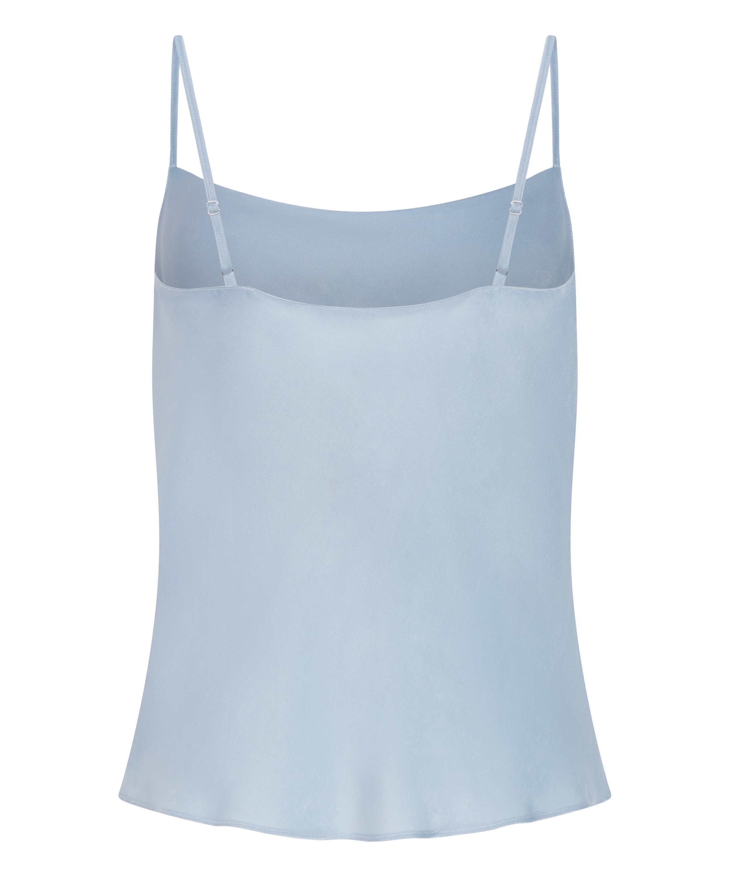 Cami Satin Minimal, Blue, main