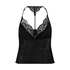Leopard Cami, Black