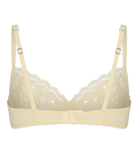 Non-Padded Underwired Bra Gaia, Yellow