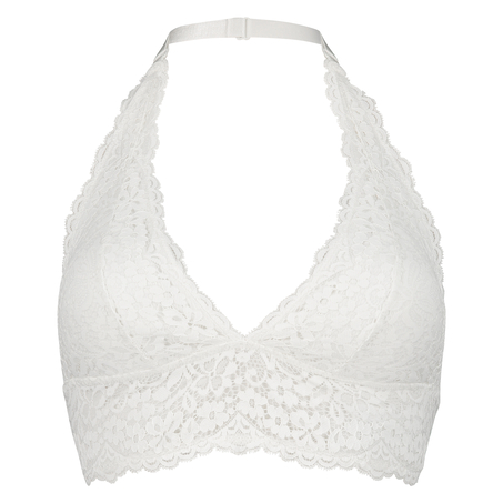 Marina padded bralette, White