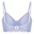 Emilia Padded Underwired Push-Up Bra, Blue
