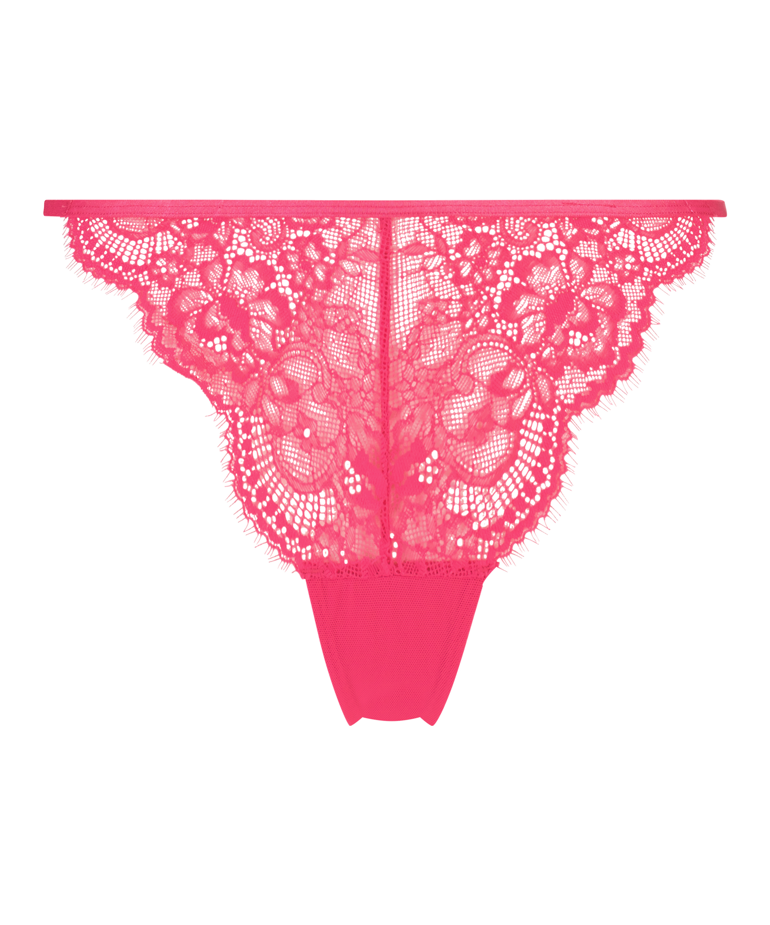 Honey High Leg Rhinestone Thong, Pink, main