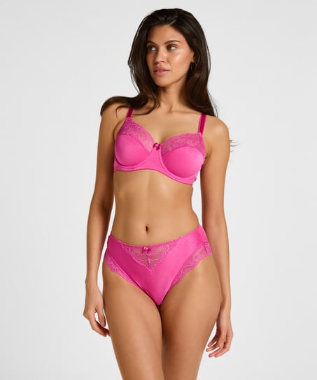 Sophie Non-Padded Underwired Bra, Pink