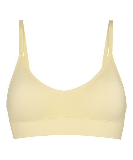 Dide Triangle Bralette, Yellow