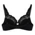 Lily Non-padded Underwired Bra, Black