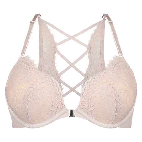 Cardi Padded Push-up Underwired Bra, Purple