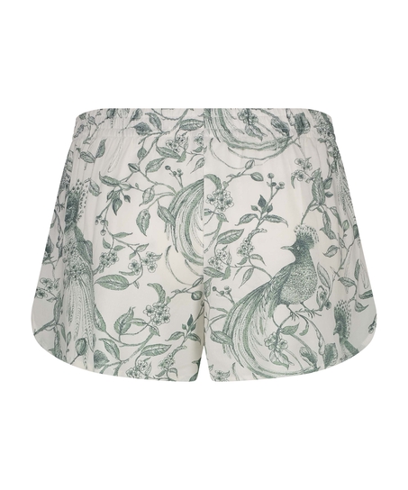 Pyjama Shorts, White