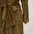 Bathrobe Jacqueared Fleece, Green