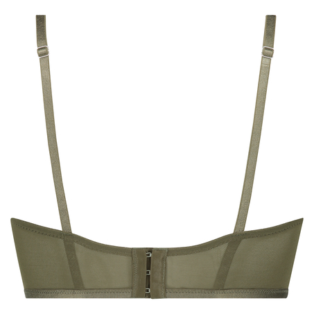 Lilliana Non-Padded Longline Underwired Bra, Green