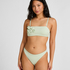 Bandeau Bikini Top Tulum, Green