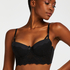 Padded Underwired Bra Duckie, Black