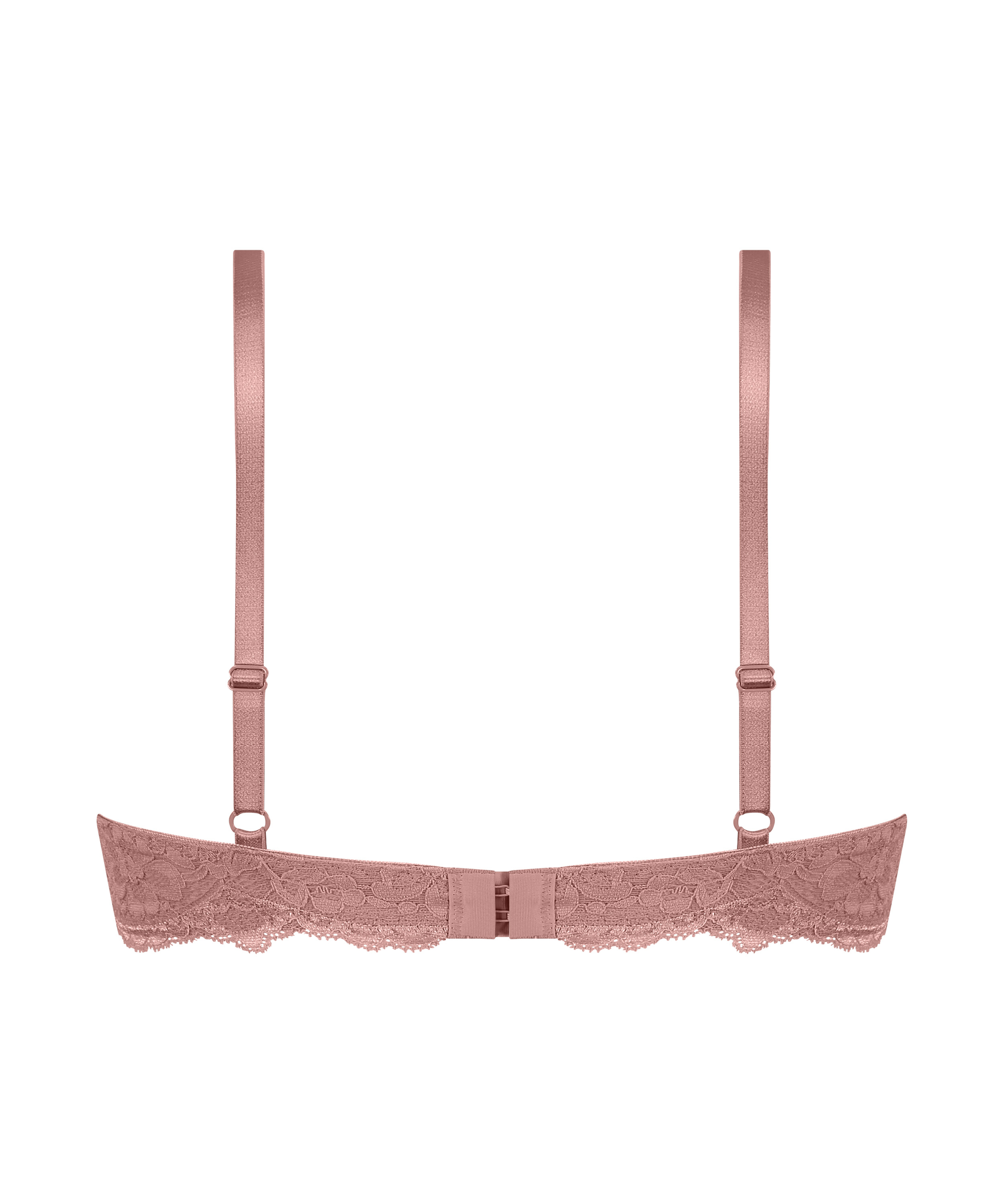 Marine Padded Push-Up Underwired Bra, Pink, main